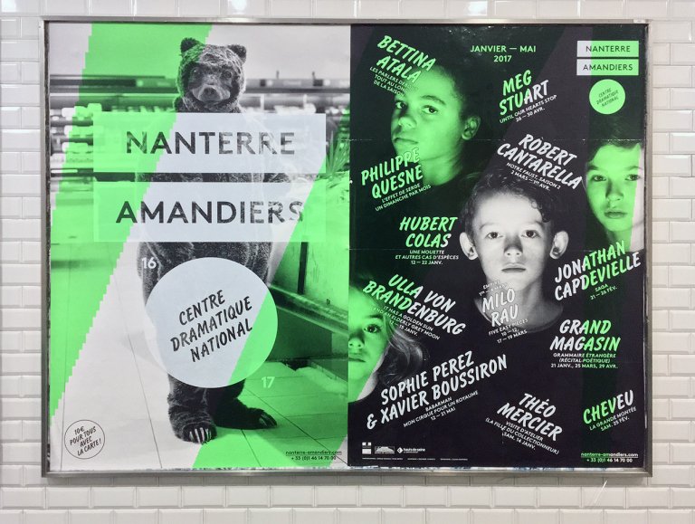 Nanterre-Amandiers 16/17 — Poster #2